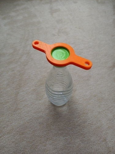 Öffner für farbige SodaStrem Kappen (opener SodaStream bottle) 3D Print 400864