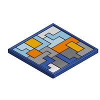 Small Tetris Puzzle  3D Printing 400868