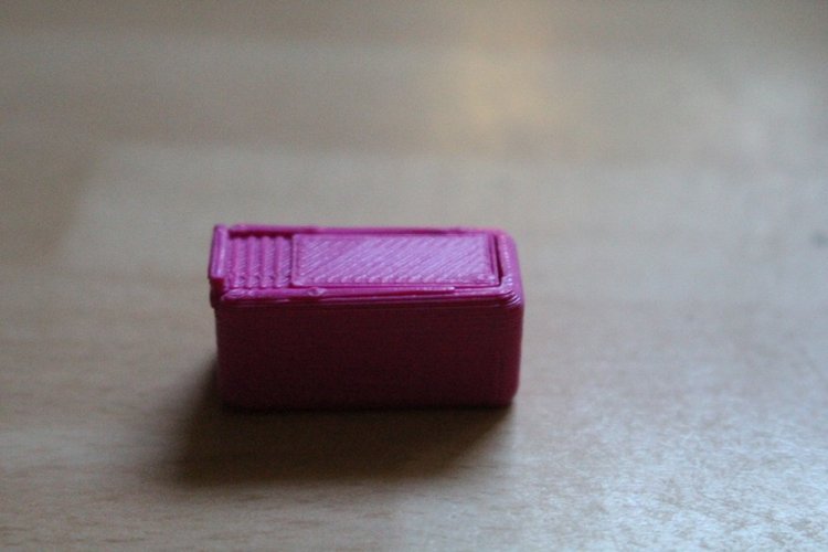 Pill Box for capsules 3D Print 40090