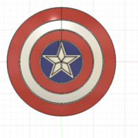 Captain America Shield Small Simple - Thumbnail 2