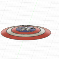 Captain America Shield Small Simple - Thumbnail 3
