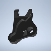 Small Shimano XT-SLX BL piston guide right bottom 3D Printing 400939