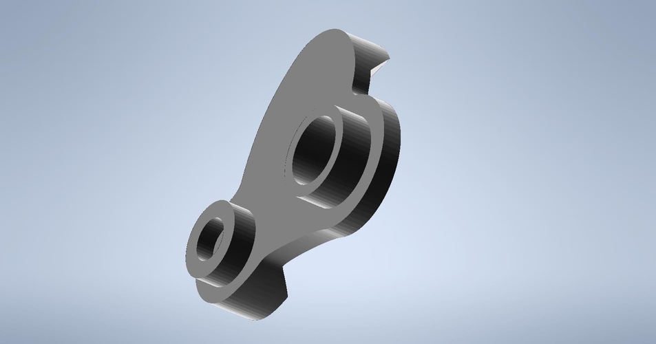 Shimano XT-SLX BL piston guide right top 3D Print 400944