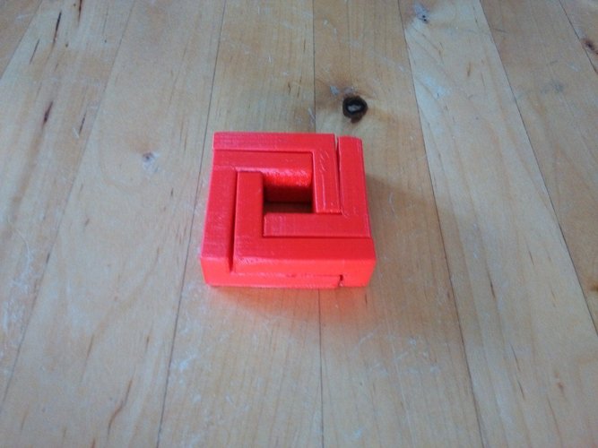 Hanayama Cube Puzzle 3D Print 40095