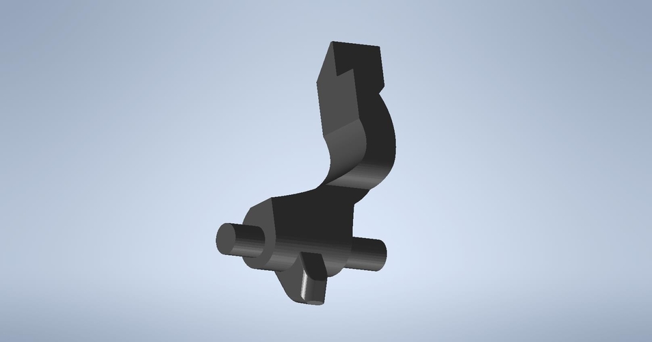 Shimano XT/SLX brake level free stroke adjustment left 3D Print 400951