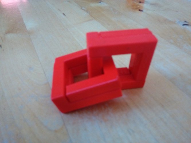 Hanayama Cube Puzzle 3D Print 40099