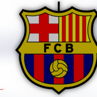 Barcelona Keychain - Thumbnail 2
