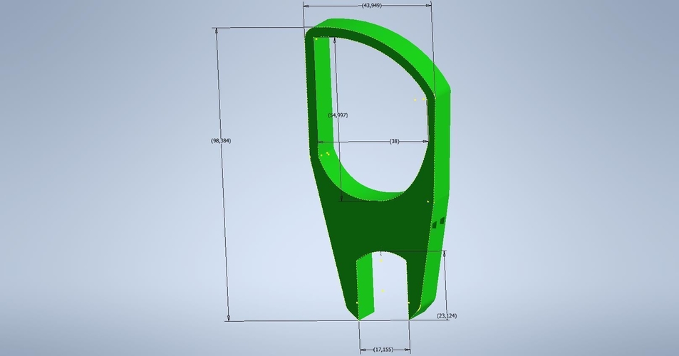 Bicycle chain dampers 3D Print 401023