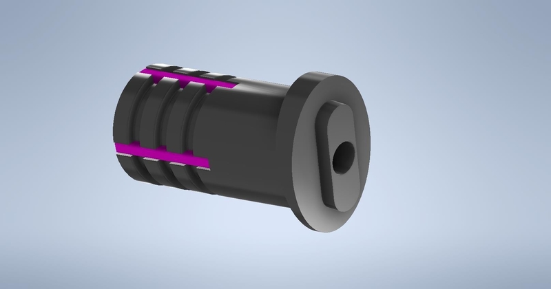 Mounting of a front wing of the bicycle for a fork RockShox