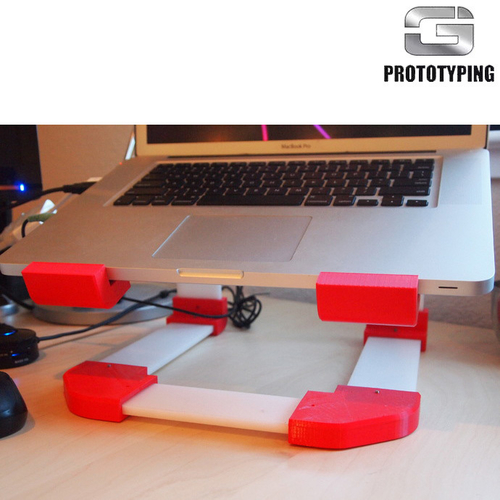 notebook stand 3D Print 401086