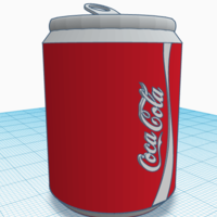 Small Coca-Cola Can 3D Printing 401102