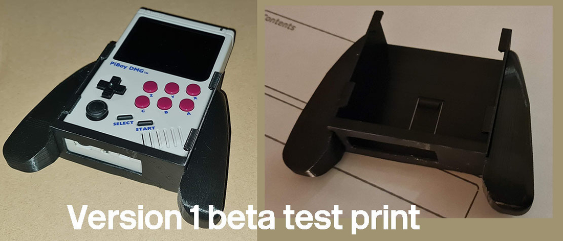 Experimental pi PiBoy controller v2 3D Print 401214