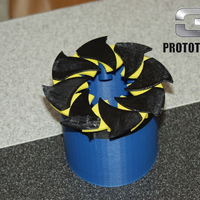 Small SMALL BUCKET WITH 8-LEAF IRIS LID 3D Printing 401348