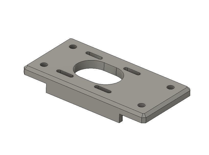 Nema 17 Motor Mount Bracket - WorkHorse 3D Printer 3D Print 401378