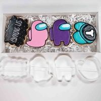Among Us Cookie Cutter SUS Set of 4 - Thumbnail 1
