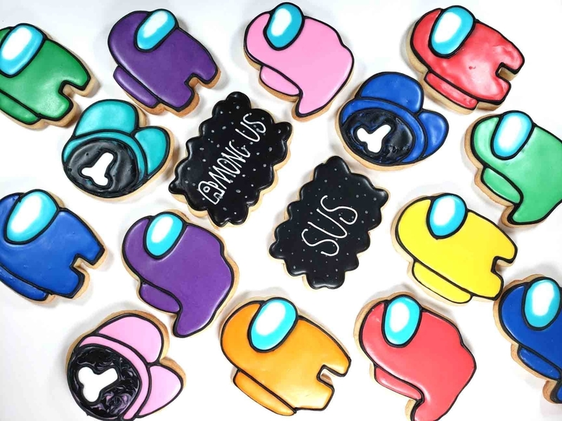 Among Us Cookie Cutter SUS Set of 4