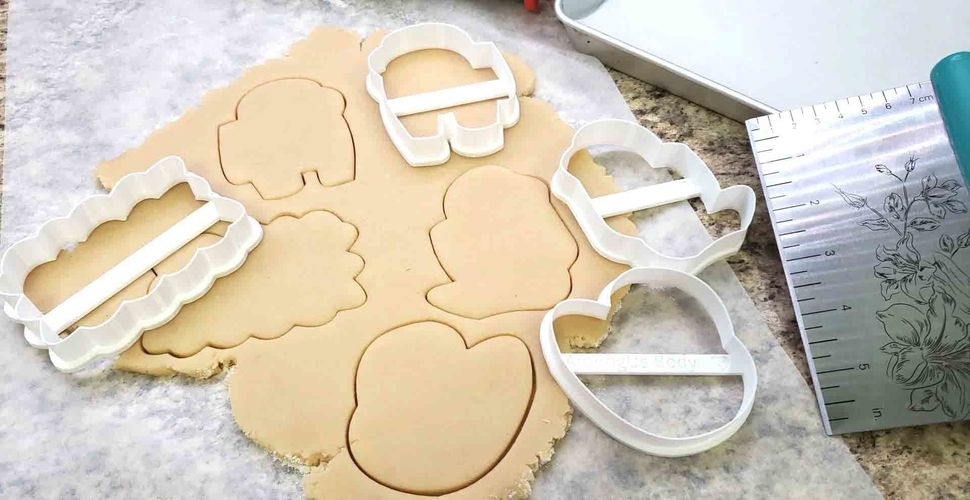 Among Us Cookie Cutter SUS Set of 4 3D Print 401406