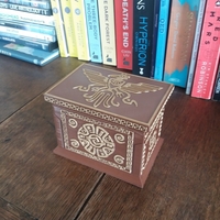 Small Inca-style treasure Box w/ lock 3D Printing 401411