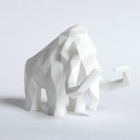 Low Poly Mammoth - Thumbnail 1