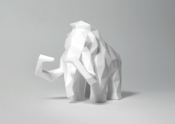Low Poly Mammoth