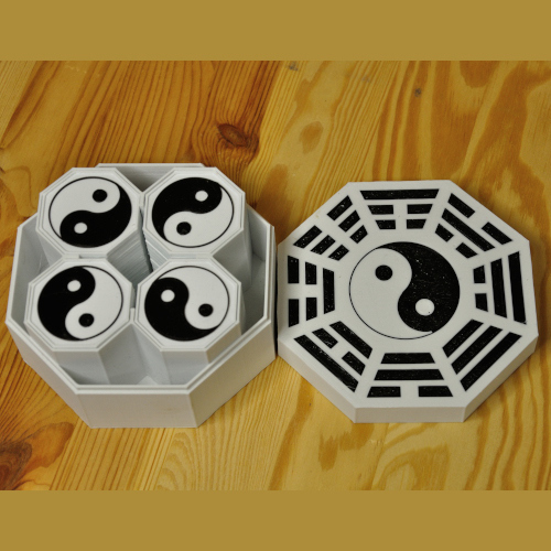 Memory Game (Yin Yang) 3D Print 401452