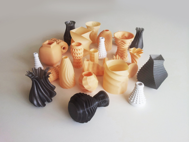 Accordion-vase-2 3D Print 401492
