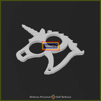 Unicorn Self Defense Keychain - Thumbnail 1