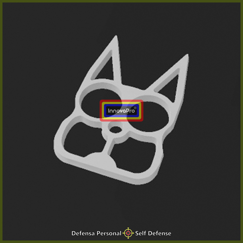 Self Defense Keychain Mod1 3D Print 401534
