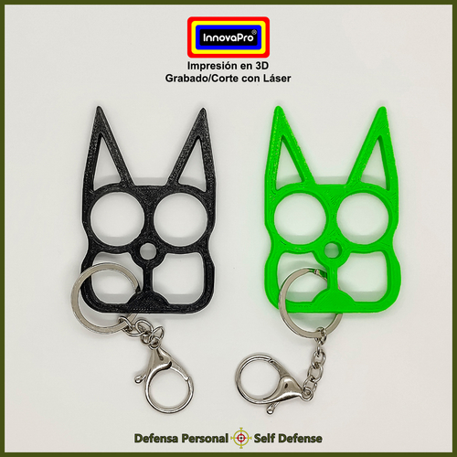 Self Defense Keychain Mod1 3D Print 401536