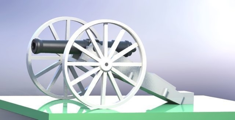 cannon 3D Print 401570