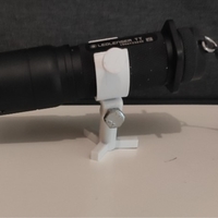 Small Flashlight Holder 3D Printing 401660