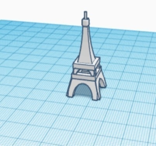 Eiffel Tower 3D Print 401682