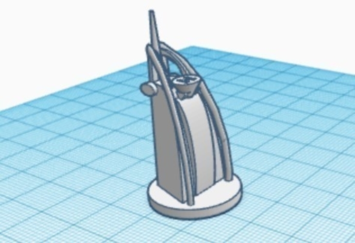 Burj al-arab 3D Print 401691