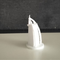 Small Burj al-arab 3D Printing 401692