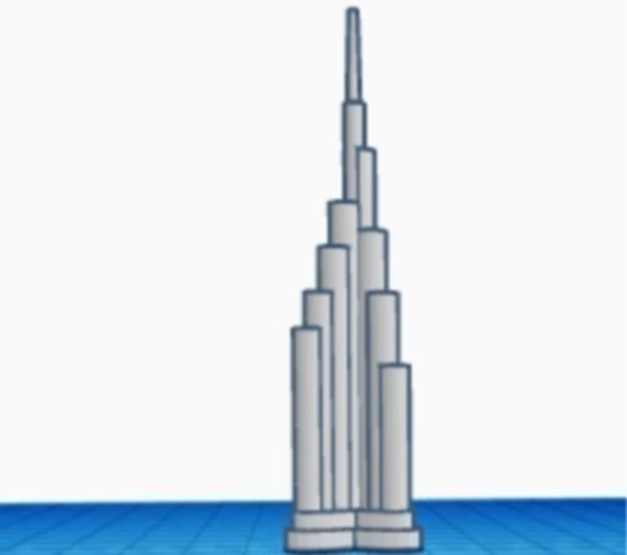 Burj Khalifa 3D Print 401694
