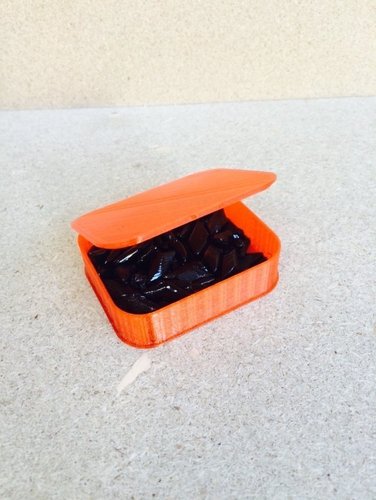 Candy box portable - customizable 3D Print 40183
