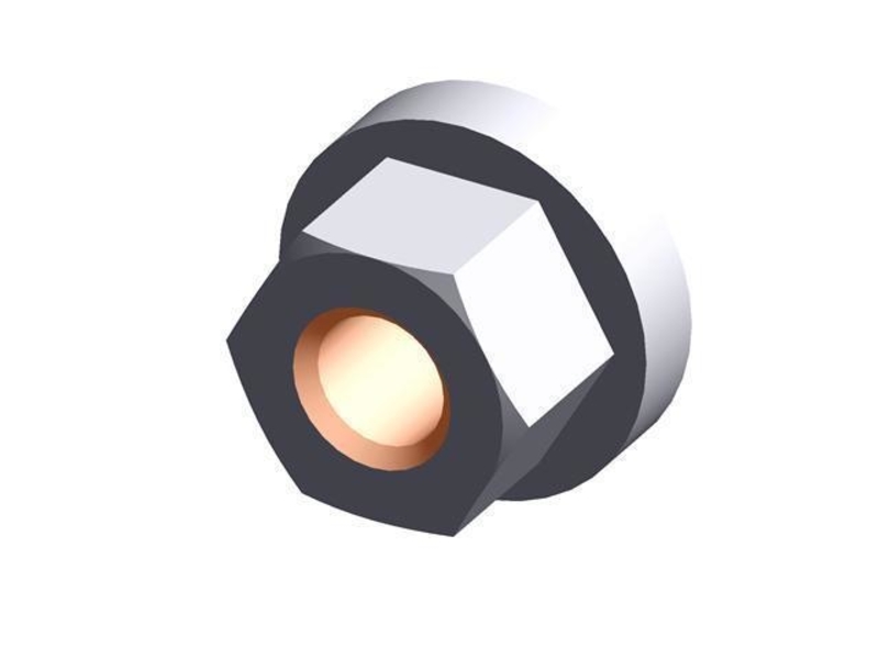 DIN 6331 Steel Hexagon Nuts, with Flange