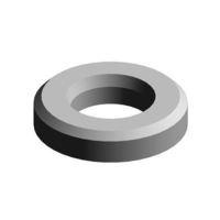 Small GN 6339 - Washers for heavy duty applications - Steel 3D Printing 401834