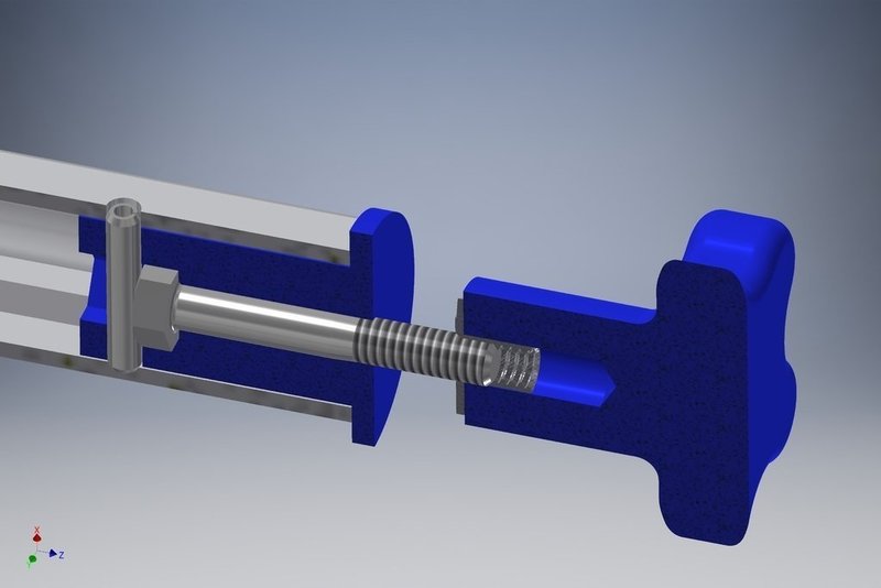 Knob and insert for Inspira Quilting Frame