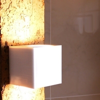 Small LED wall lamp 3D Printing 401898