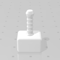 Small tok hammer 3D Printing 402139