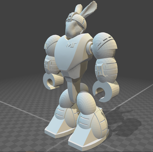 Robo Bunny 3D Print 40230