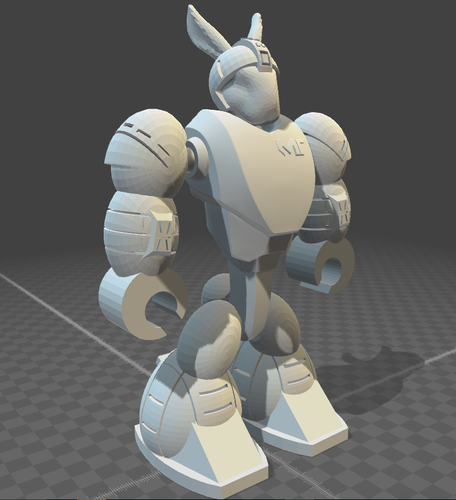 Robo Bunny 3D Print 40231