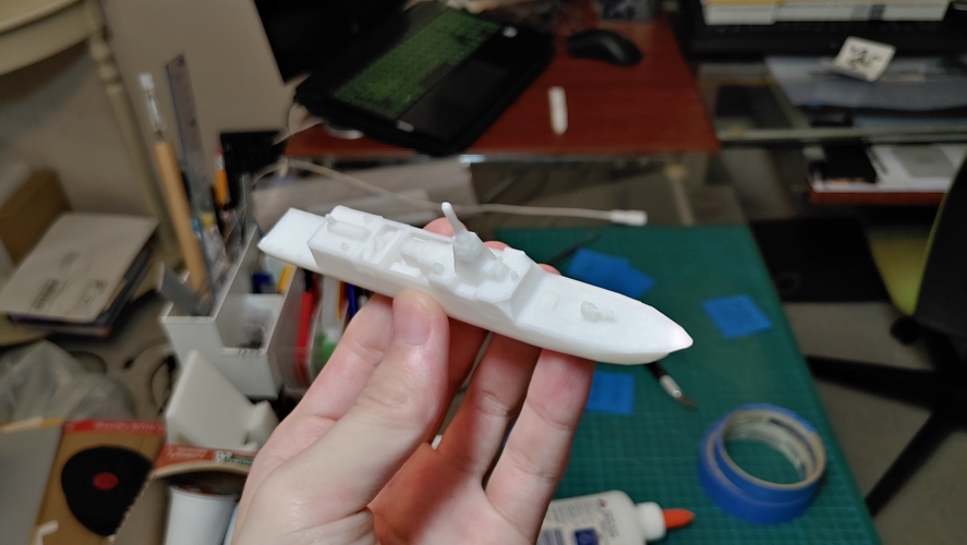 Mogami class Frigate 3D Print 402310