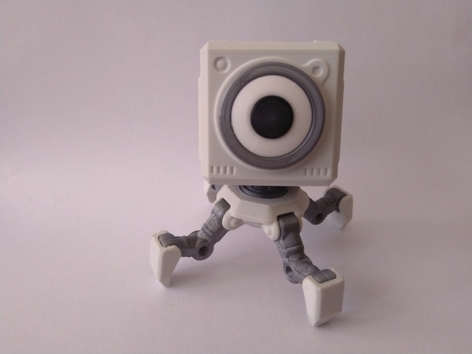 SD & MICRO SD CARD HOLDER ROBOT 3D Print 402330