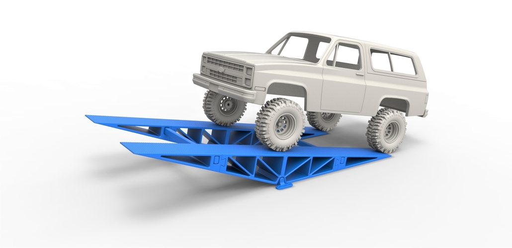 Bridge for diecast RC cars Scale 1:10 3D Print 402468