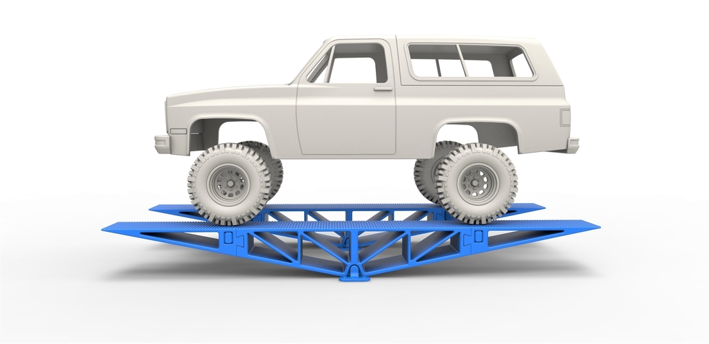 Bridge for diecast RC cars Scale 1:10 3D Print 402474