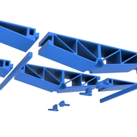 Bridge for diecast RC cars Scale 1:10 - Thumbnail 14