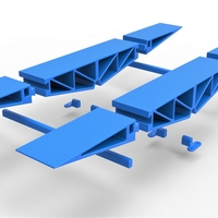 Bridge for diecast RC cars Scale 1:10 - Thumbnail 15
