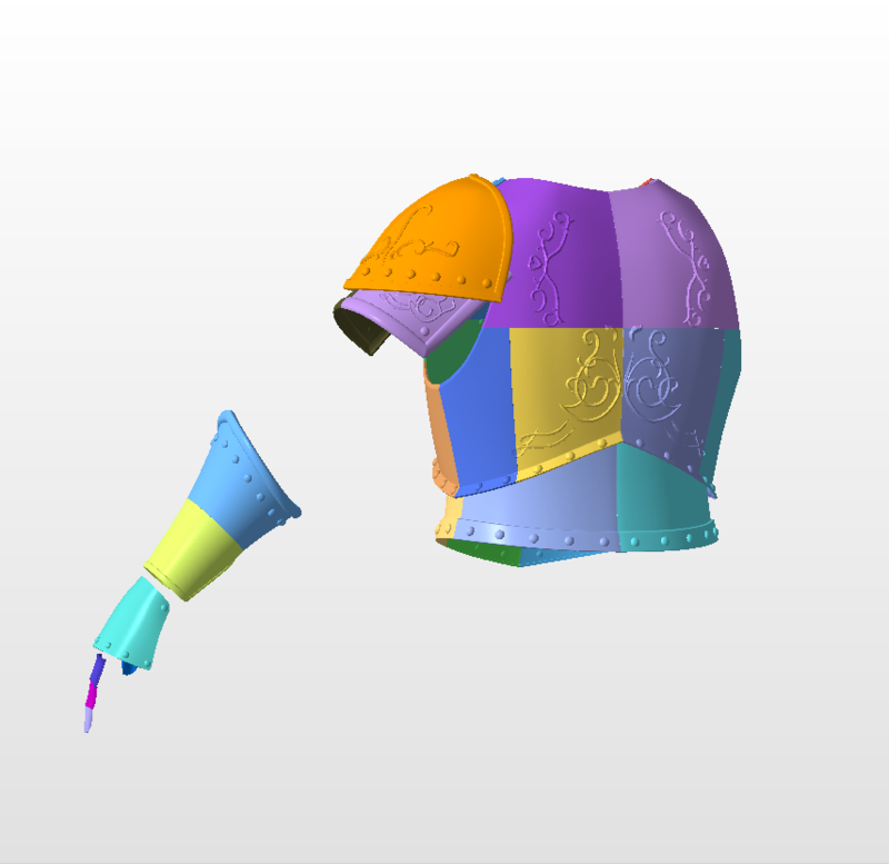 Faraam Knight armor from Dark Souls 3D print model - Pinshape